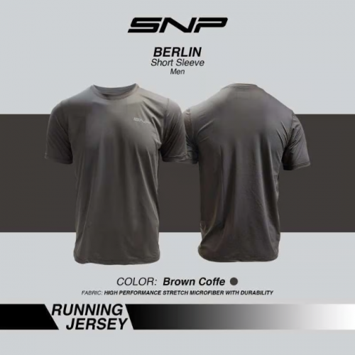 SNP - Berlin Brown Coffee - Men - Short Sleeves